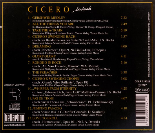 Eugen Cicero: Handmade [CD]