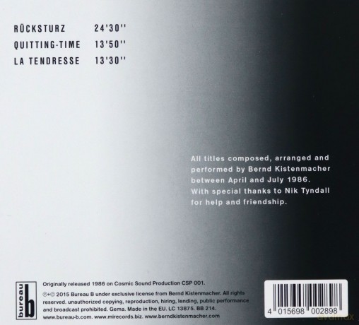 Bernd Kistenmacher: Head-Visions [CD]