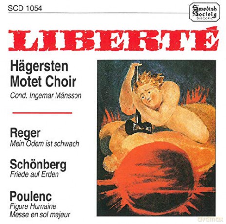 Max Reger: Hegerstens Motet Choir-Liberte [CD]