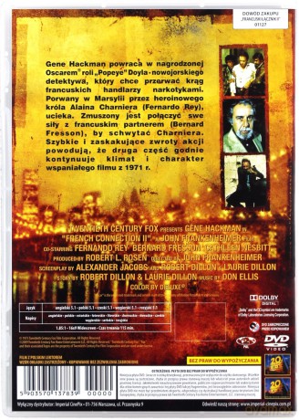 Francuski łącznik 2 (polski lektor) [DVD]