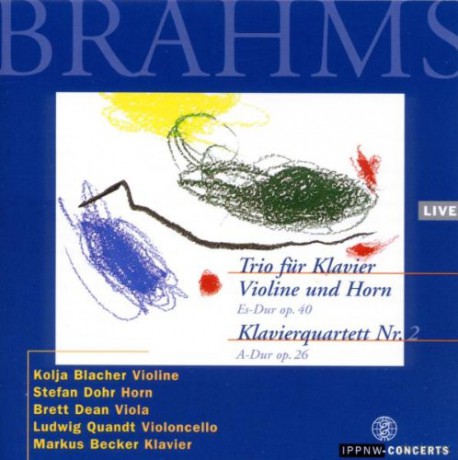 Johannes Brahms: Horntrio op.40 [CD]