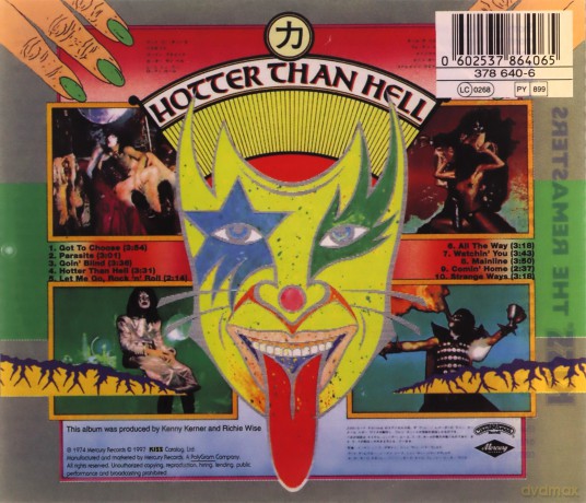 Kiss: Hotter Than Hell (German Version) [CD]