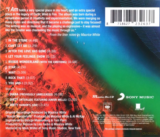 Earth, Wind & Fire: I Am [CD]