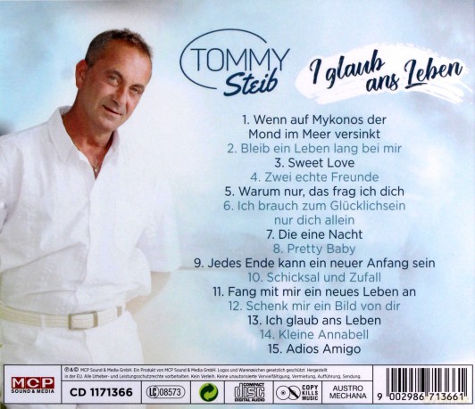 Tommy Steib: I glaub ans Leben [CD]