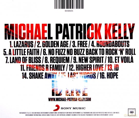 Michael Patrick Kelly: iD Live [CD]