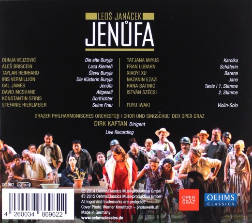 Leos Janacek: Jenufa [2CD]
