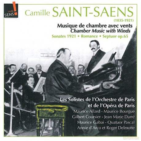 Camille Saint-Saens: Kammermusik fur Bleser [CD]