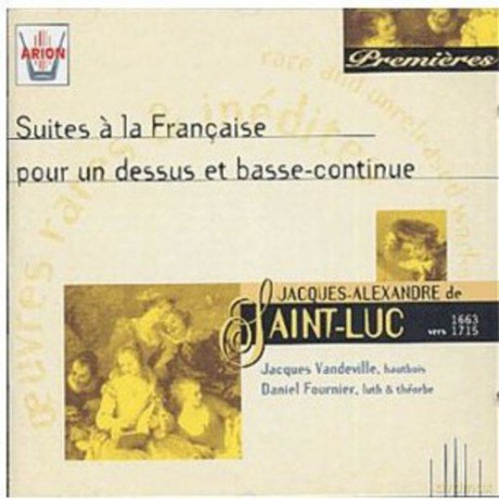 Jacques-Alexandre de Saint-Luc: Kammermusik mit Oboe [CD]