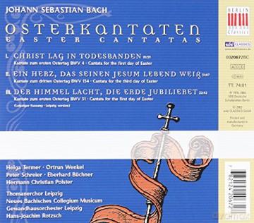 Johann Sebastian Bach: Kantaten BWV 4,31,134 [CD]
