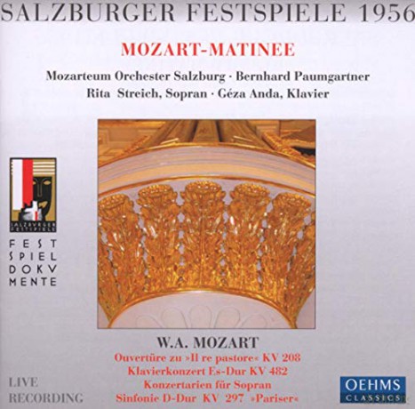 Wolfgang Amadeus Mozart: Klavierkonzert Nr.22 Es-dur KV 482 [CD]