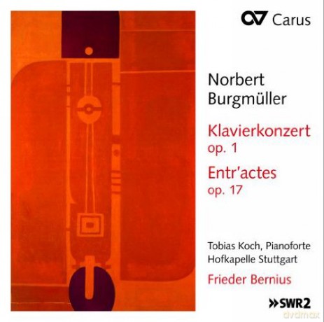 Norbert Burgmuller: Klavierkonzert op.1 [CD]