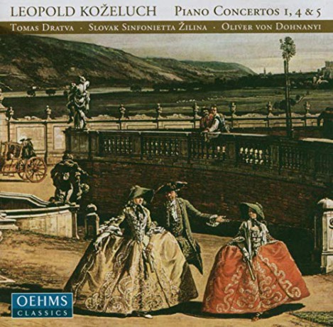 Leopold Kozeluch: Klavierkonzerte Nr.1,4,5 (F-Dur, A-Dur, Es-Dur) [CD]