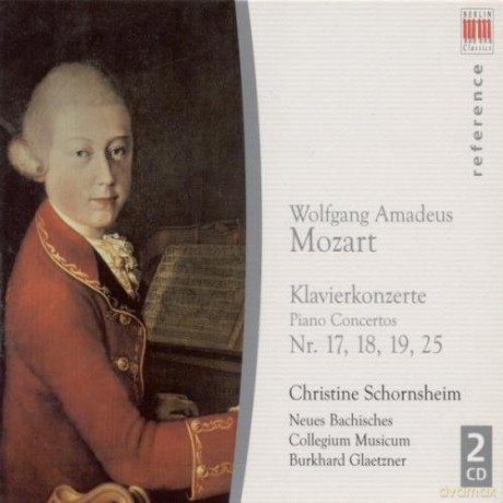 Wolfgang Amadeus Mozart: Klavierkonzerte Nr.17-19,25 [2CD]