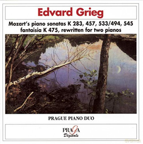 Edvard Grieg: Klaviermusik von W.A.Mozart [CD]