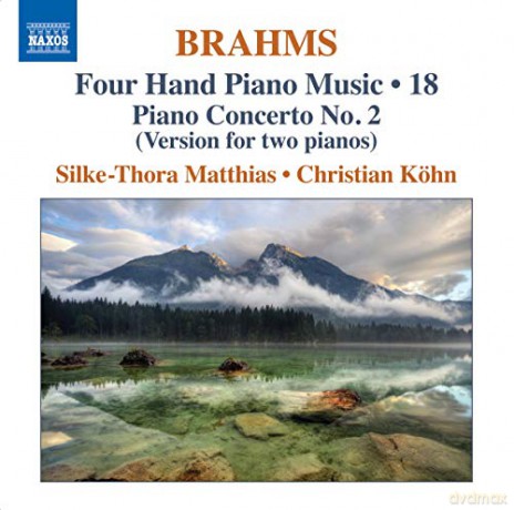 Johannes Brahms: Klaviermusik zu 4 Henden vol. 18 [CD]
