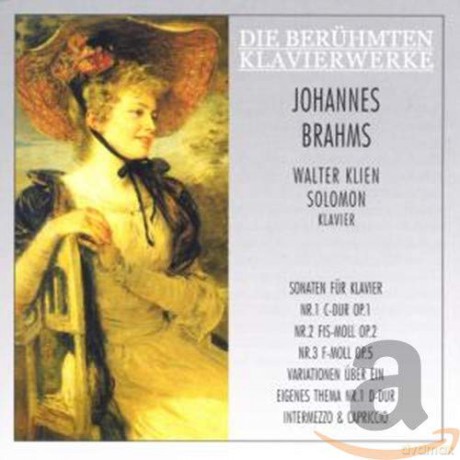Johannes Brahms: Klaviersonaten Nr.1-3 [2CD]