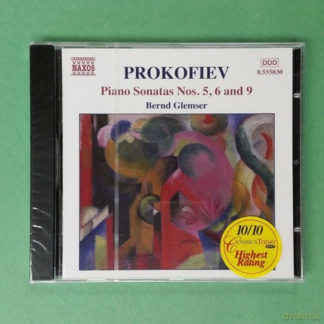Serge Prokofieff: Klaviersonaten Nr.5,6,9 [CD]