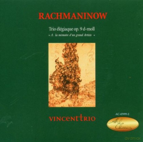 Sergej Rachmaninoff: Klaviertrio Nr.2 op.9 Elegiaque [CD]