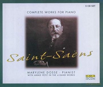 Camille Saint-Saens: Klavierwerke [5CD]