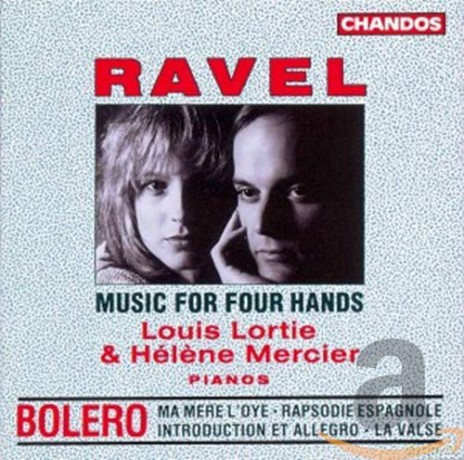 Maurice Ravel: Klavierwerke zu 4 Henden [CD]