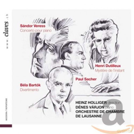 Sandor Veress: Konzert fur Klavier,Streicher,Percussion [CD]
