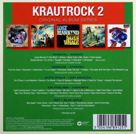Krautrock vol. 2-Original Album Series [5CD]