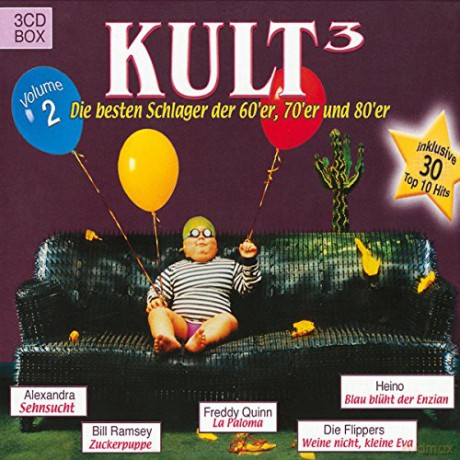Kult hoch 3-Die besten Schlager der 60er, 70er und 80er [3CD]