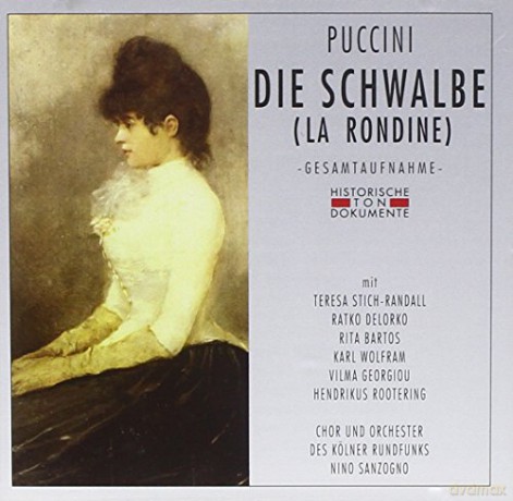 Giacomo Puccini: La Rondine (in deutscher Sprache) [2CD]