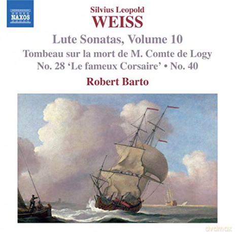 Silvius Leopold Weiss: Lautensonaten vol. 10 [CD]