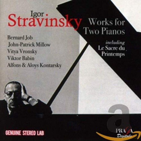 Igor Strawinsky: Le Sacre du Printemps (Fassung fur 2 Klaviere) [CD]