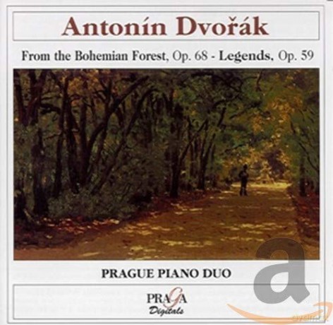 Antonin Dvorak: Legenden op.59 fur Klavier 4-hendig [CD]