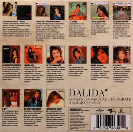 Dalida: Les Annees Barclay, L'Integrale: 14 Albums [14CD]