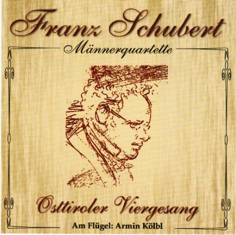 Franz Schubert: Lieder fur Mennerchor Mennerquartette [CD]