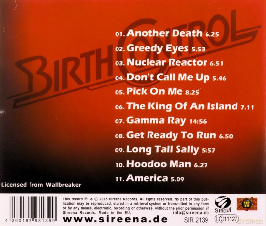 Birth Control: Live Abortion Plus: Live Rarities From The Past [CD]