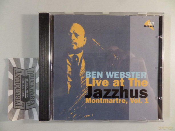 Ben Webster: Live At The Jazzhus Montmartre vol. 1 [CD]