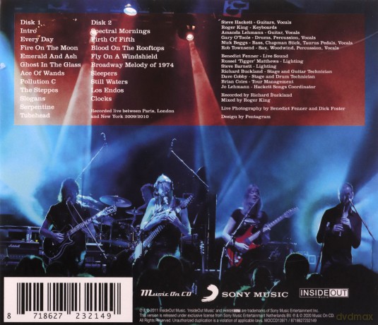Steve Hackett: Live Rails [2CD]