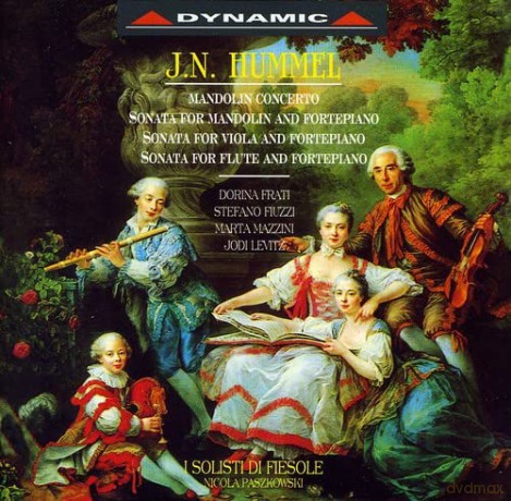 Johann Nepomuk Hummel: Mandolinenkonzert G-Dur [CD]