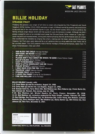 Billie Holiday: Strange Fruit [DVD]