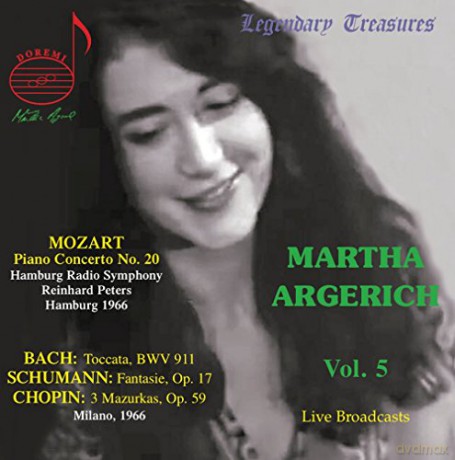 Wolfgang Amadeus Mozart: Martha Argerich-Legendary Treasures vol. 5 [CD]