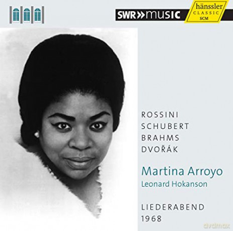 Antonin Dvorak: Martina Arroyo-Liederabend 1968 (Schwetzinger Festspiele) [CD]