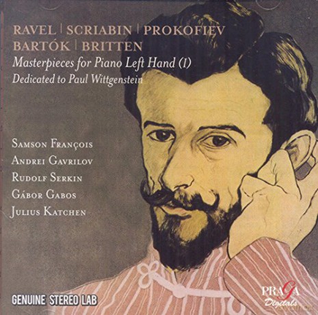 Masterpieces For Piano Left Hand vol. 1 [CD]