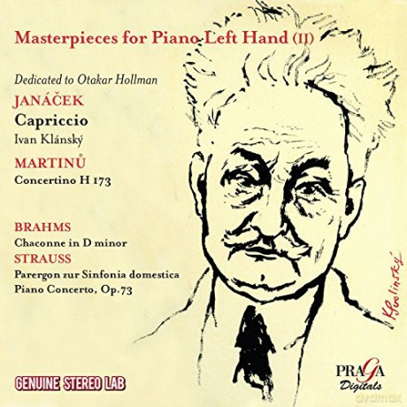 Masterpieces For Piano Left Hand vol. 2 [CD]