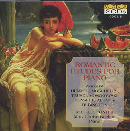 Johann Nepomuk Hummel: Michael Ponti spielt Romantische Etuden [2CD]