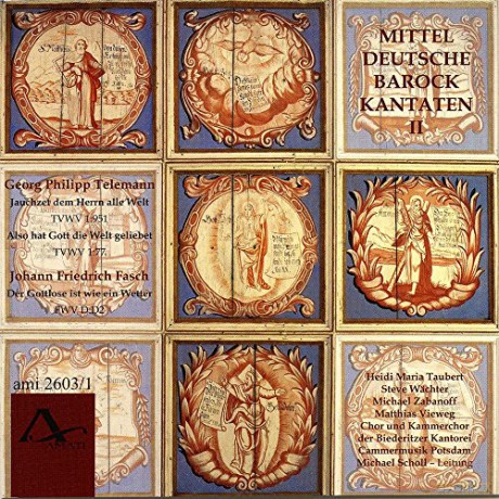 Mitteldeutsche Barock-Kantaten [CD]