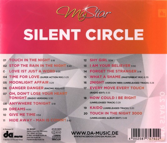 Silent Circle: My Star [CD]