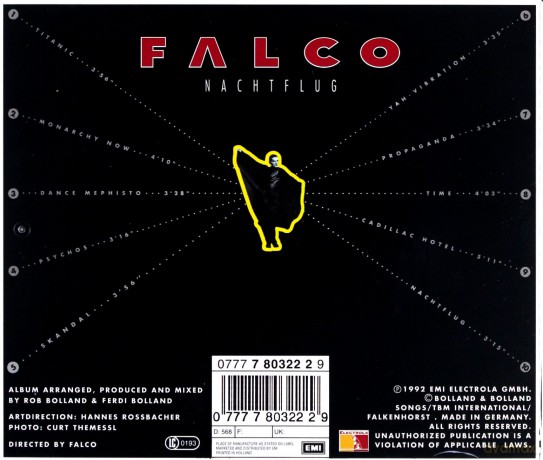 Falco: Nachtflug [CD]