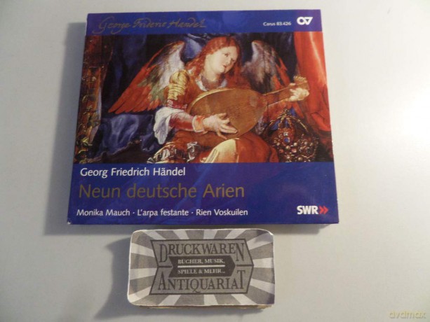 Georg Friedrich Handel: Neun Deutsche Arien [CD]