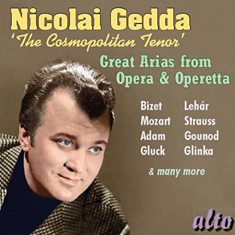 Nicolai Gedda-The Cosmopolitan Tenor [CD]