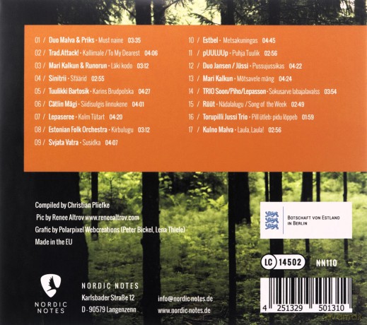 Nordic Notes vol. 5: Folk From Estonia [CD]