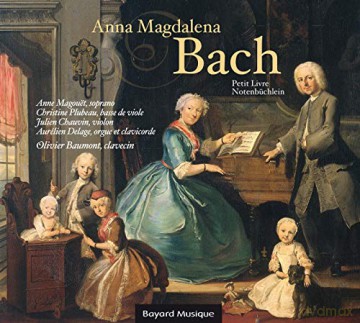 Johann Sebastian Bach: Notenbuchlein fur Anna Magdalena Bach [CD]